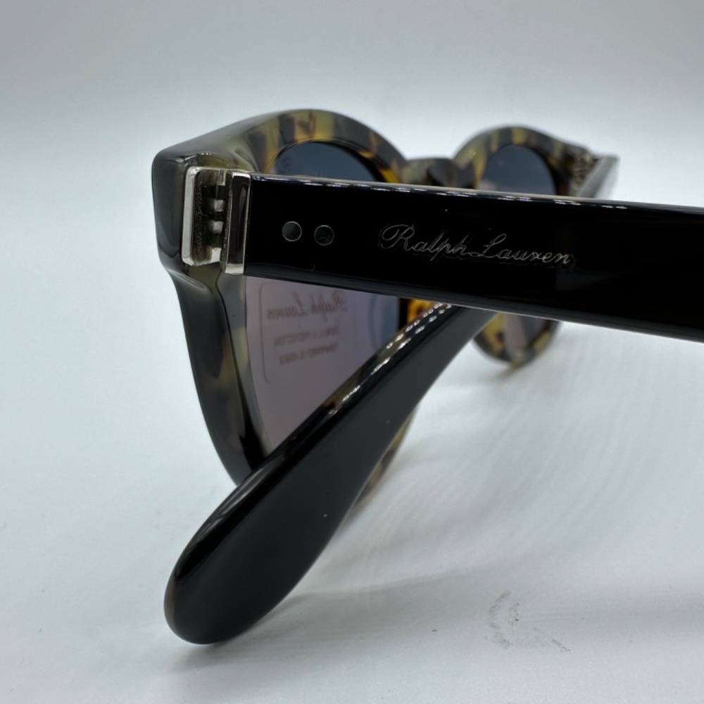 Ralph Lauren Sunglasses Women 0RL8146P 49 5613R5 Shiny Black on Spotty Havana - Picture 15 of 16